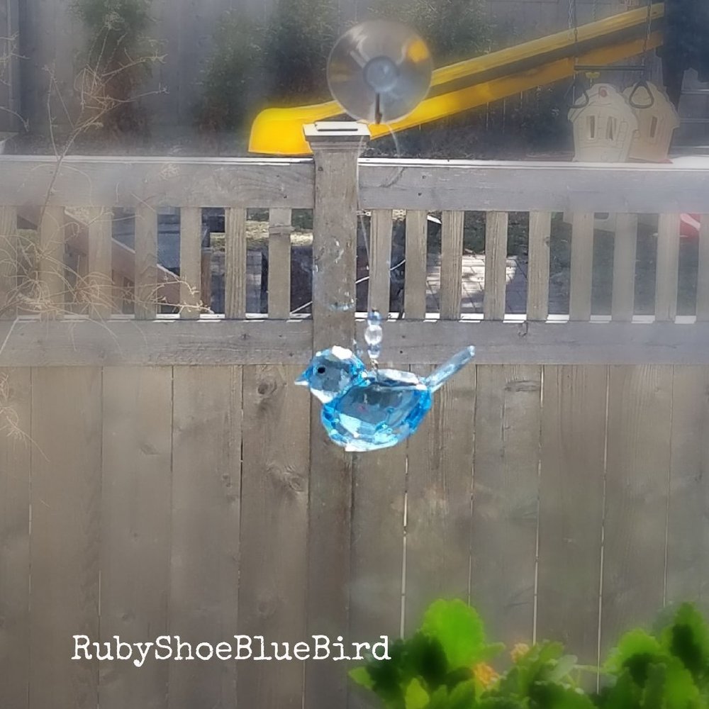 Bluebird Suncatcher for a Sunny WIndow!